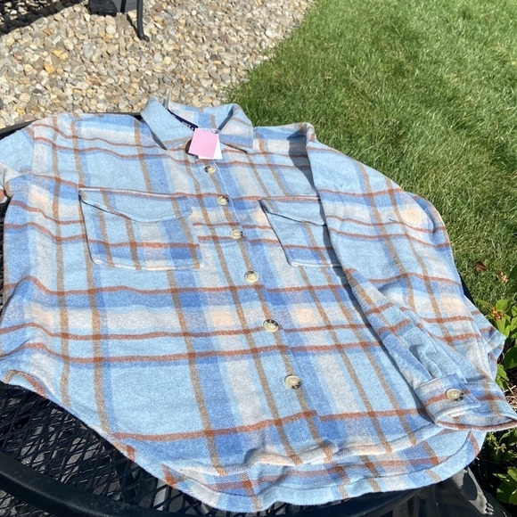 Ford bronco flannel shacket new - Picture 4 of 6